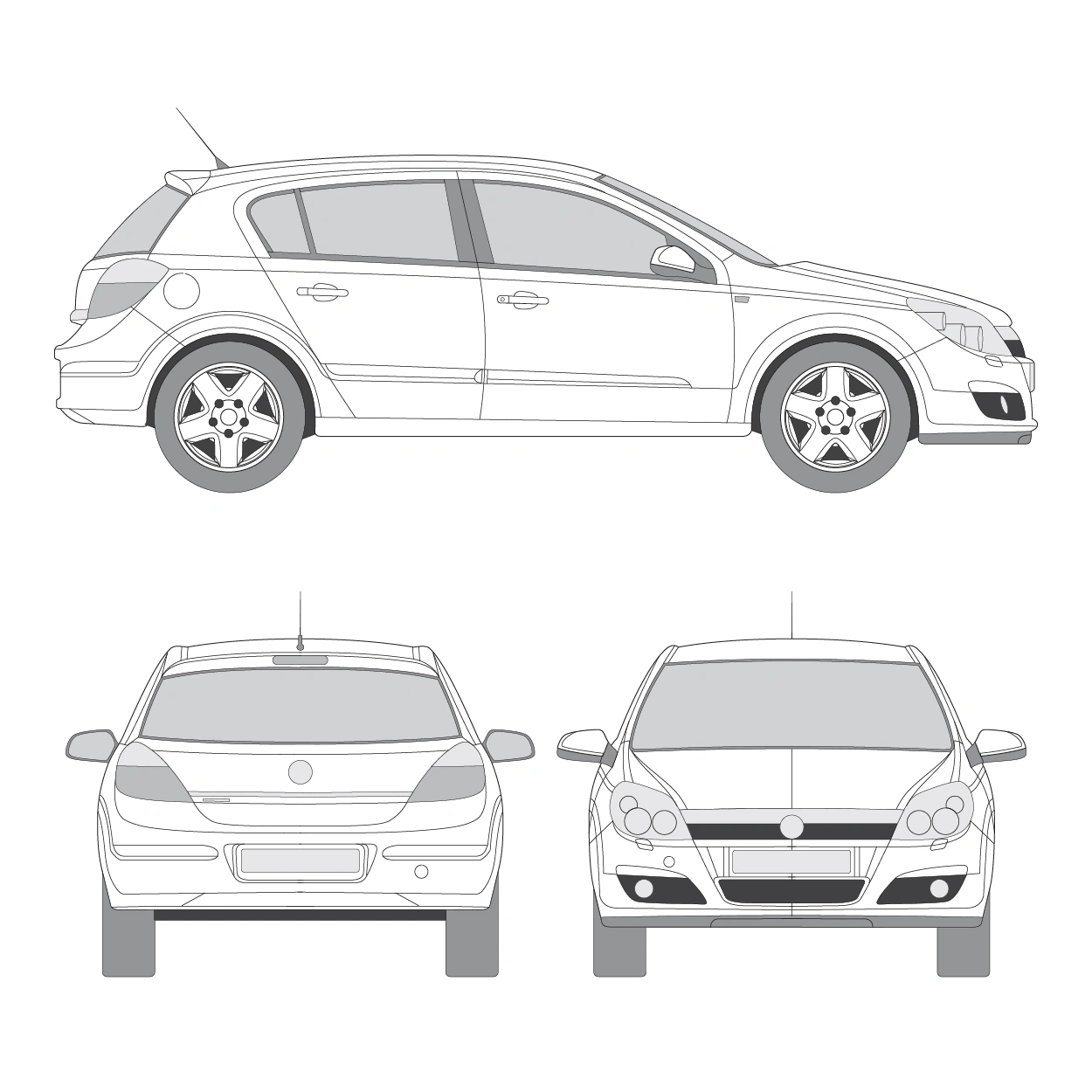 ASTRA MK V (H) HATCHBACK (A04)