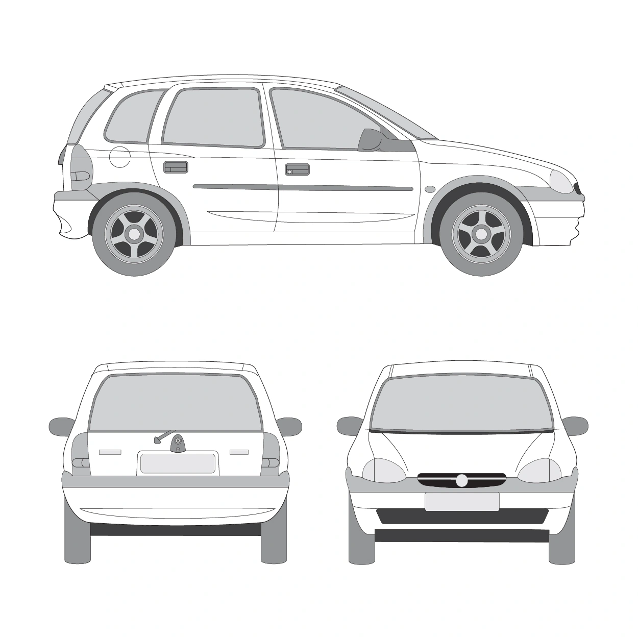 CORSA MK I (B) (S93)