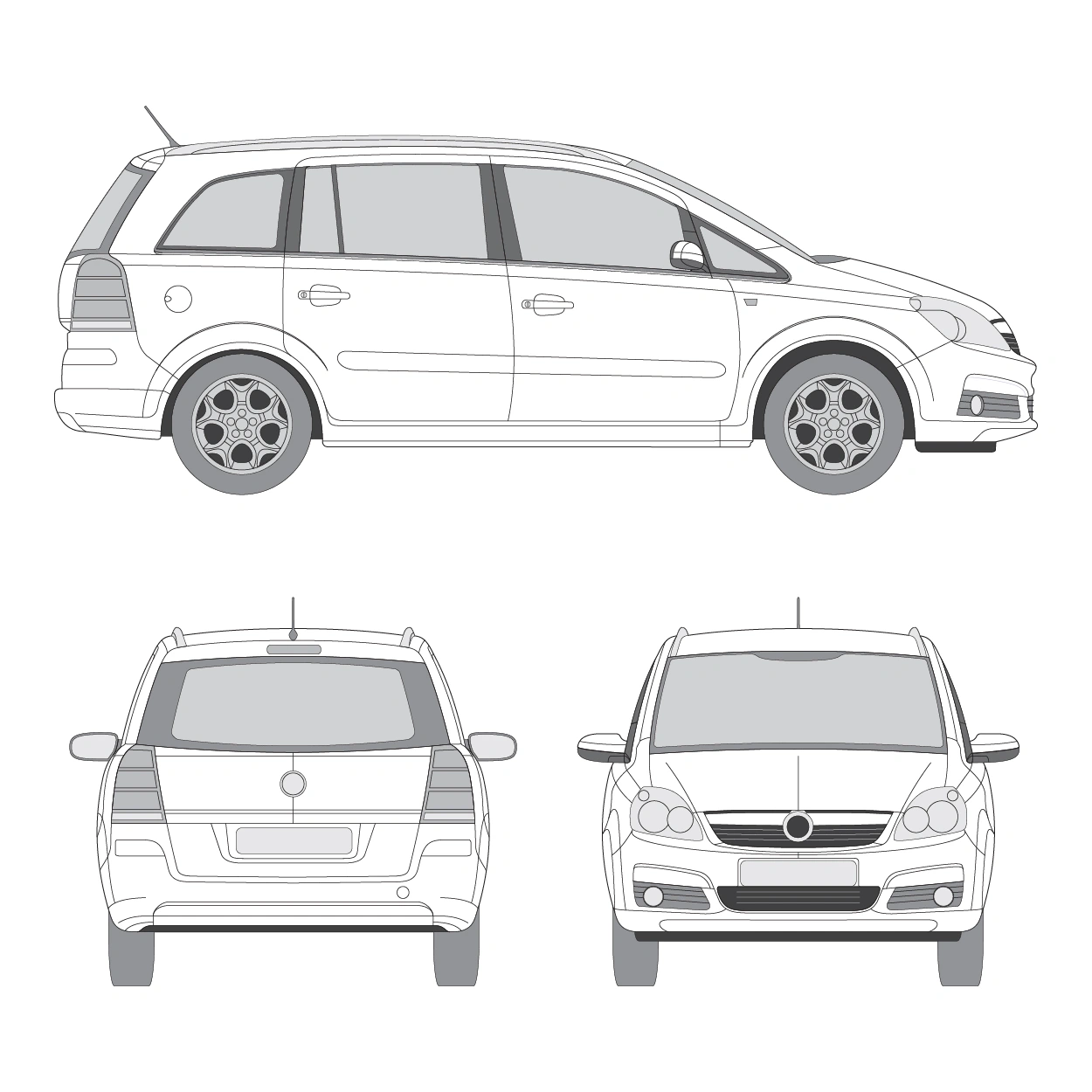 ZAFIRA MK II (B) (M75)