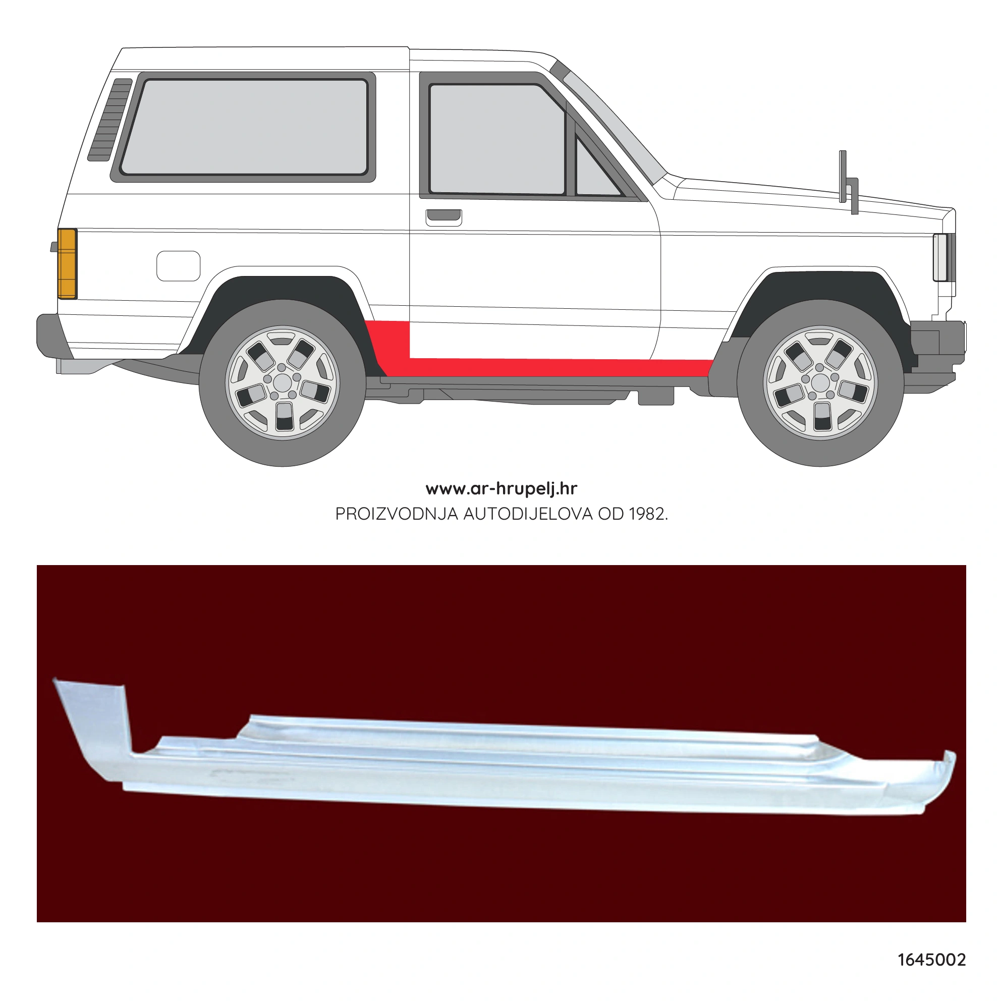 NISSAN PATROL III/2 HARDTOP (K260)