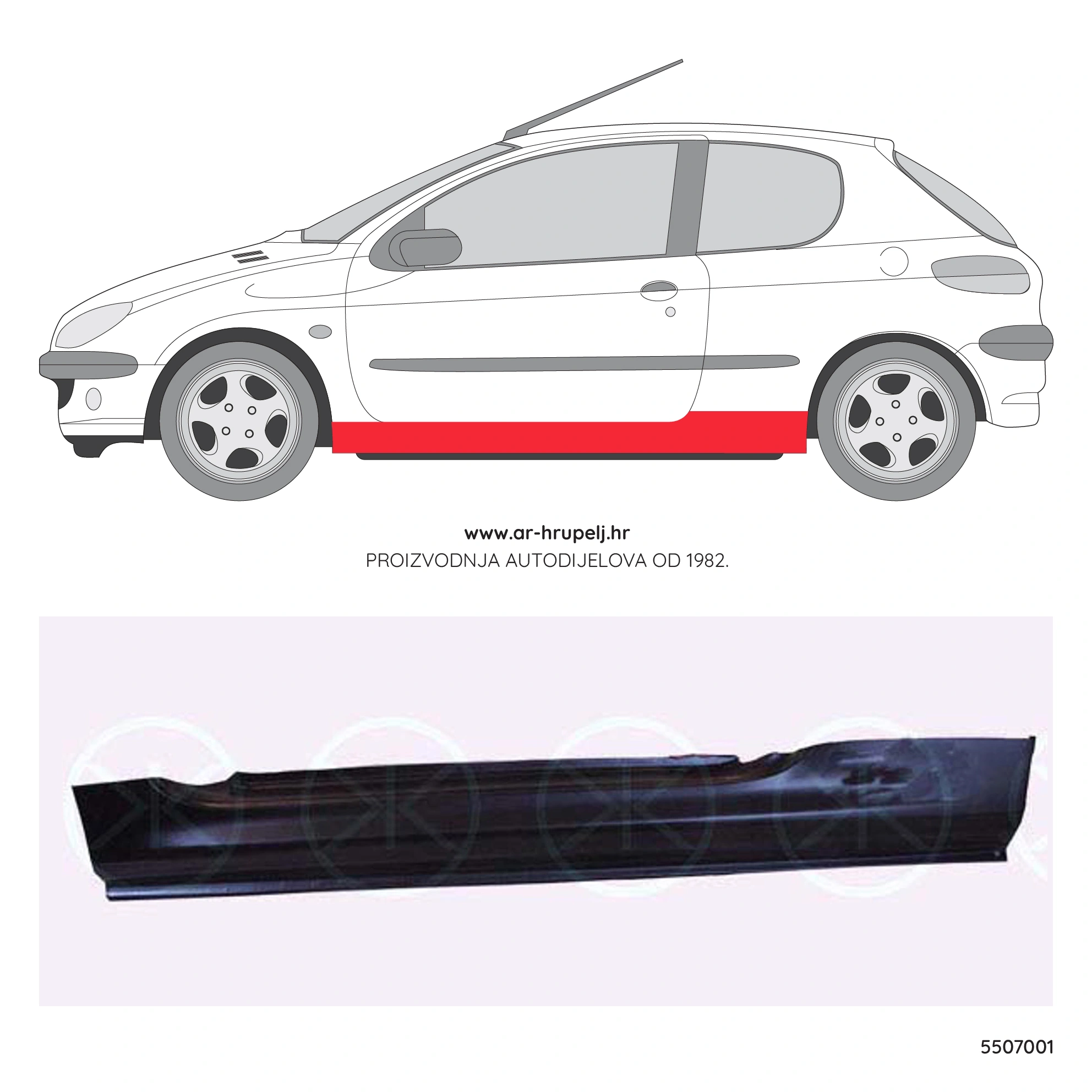PEUGEOT 206 HATCHBACK (2A/C)