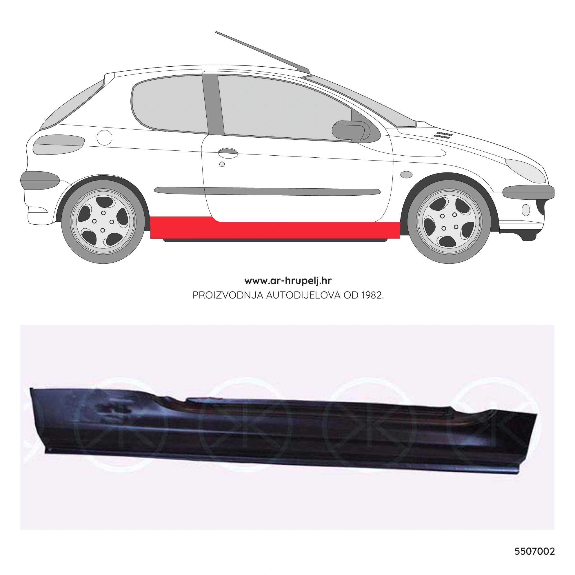 PEUGEOT 206 HATCHBACK (2A/C)