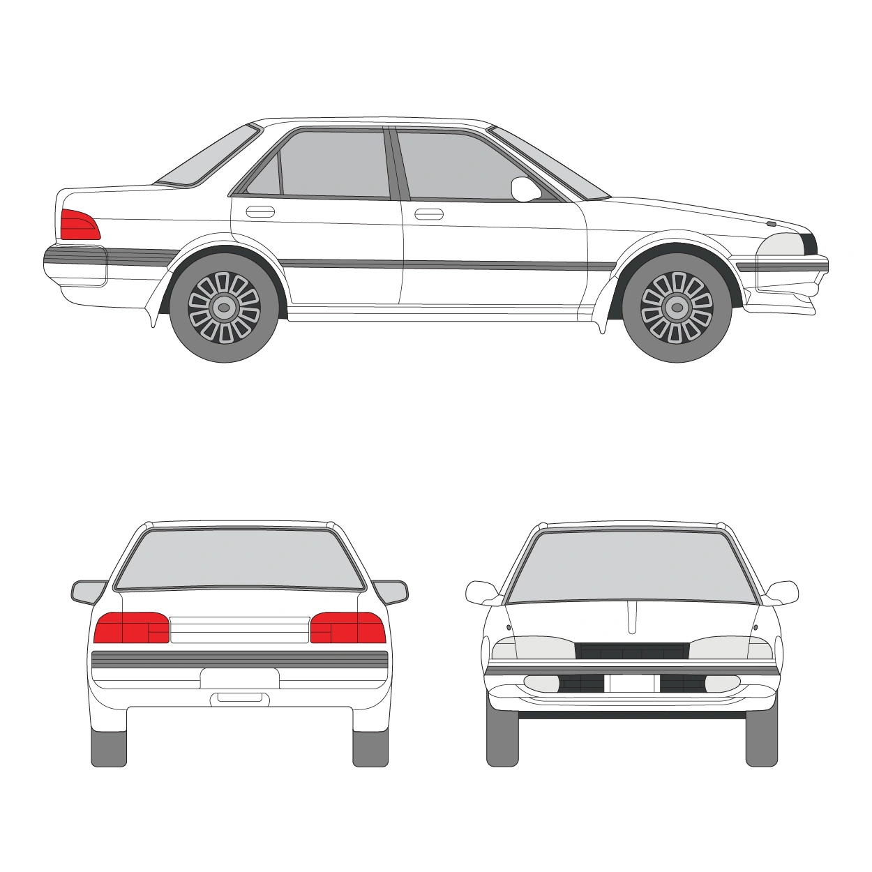 CARINA II SEDAN (_T17_)