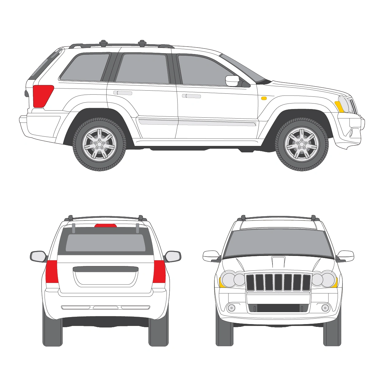 GRAND CHEROKEE III (WH, WK)