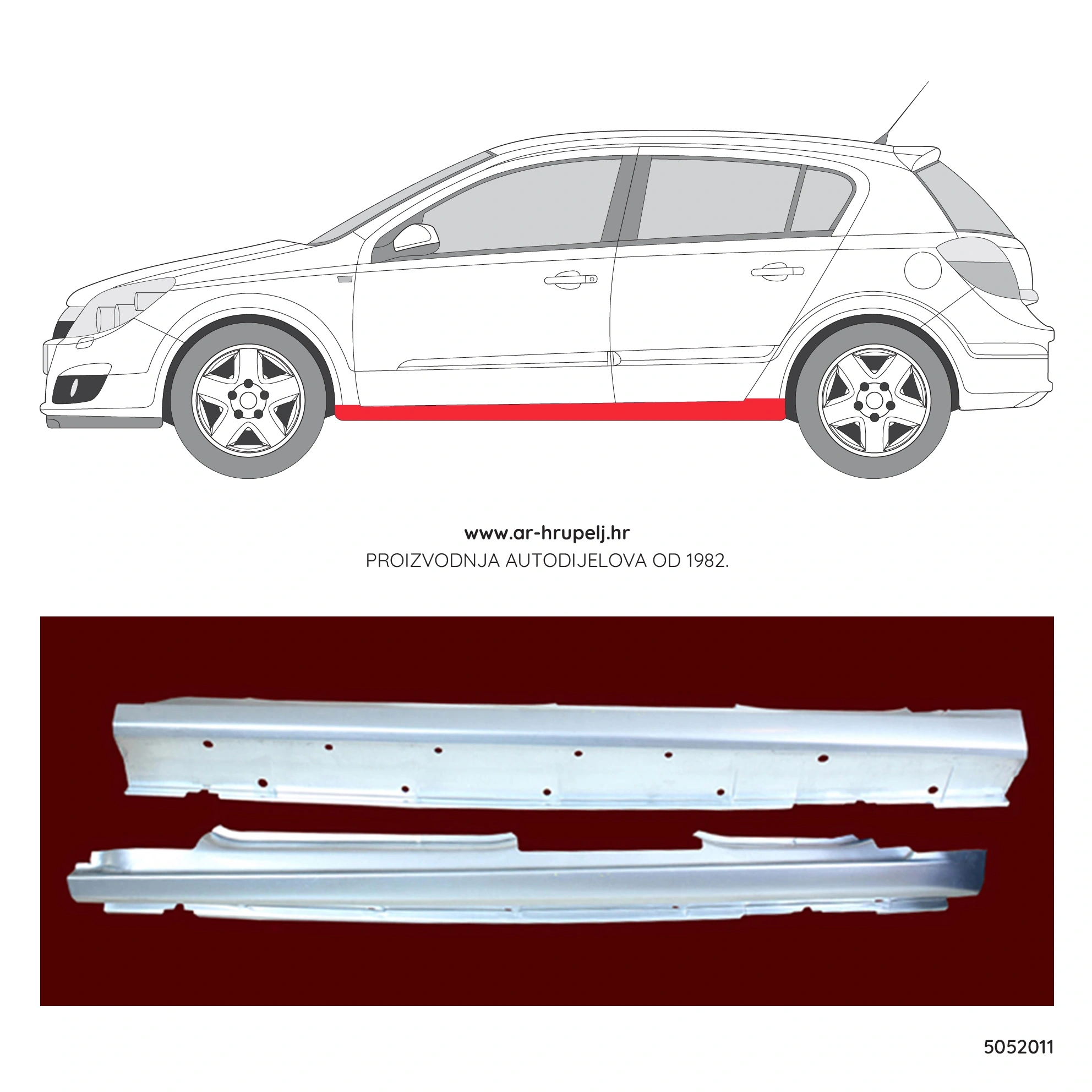 VAUXHALL ASTRA MK V (H) HATCHBACK (A04)