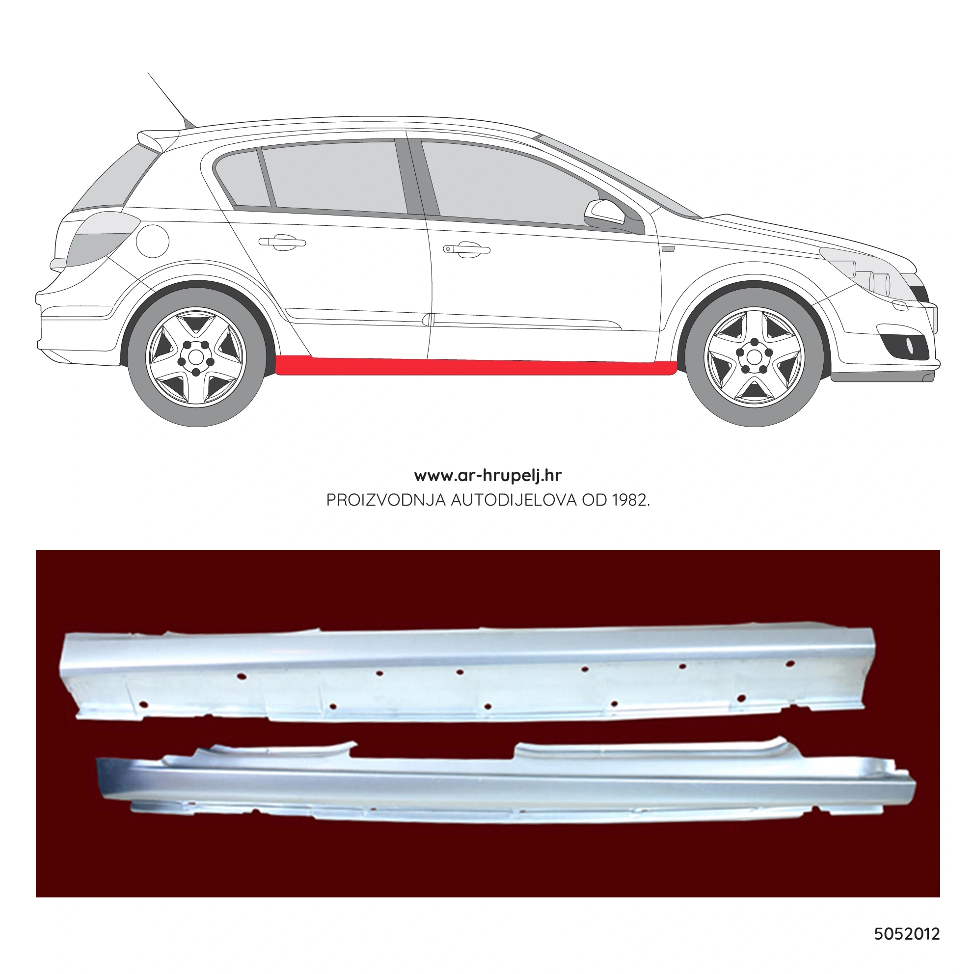 VAUXHALL ASTRA MK V (H) HATCHBACK (A04)