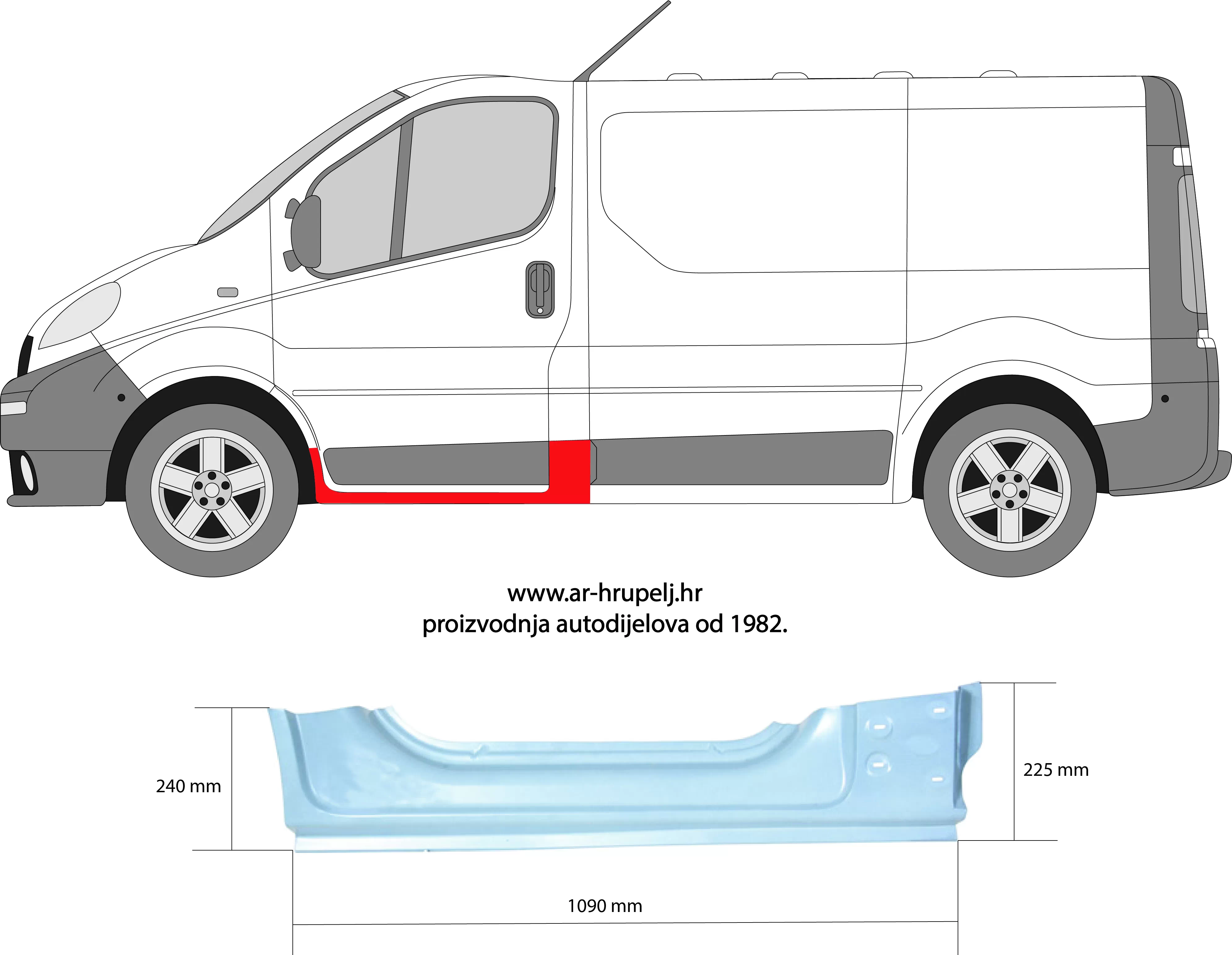 RENAULT TRAFIC II CHASSIS (EL)