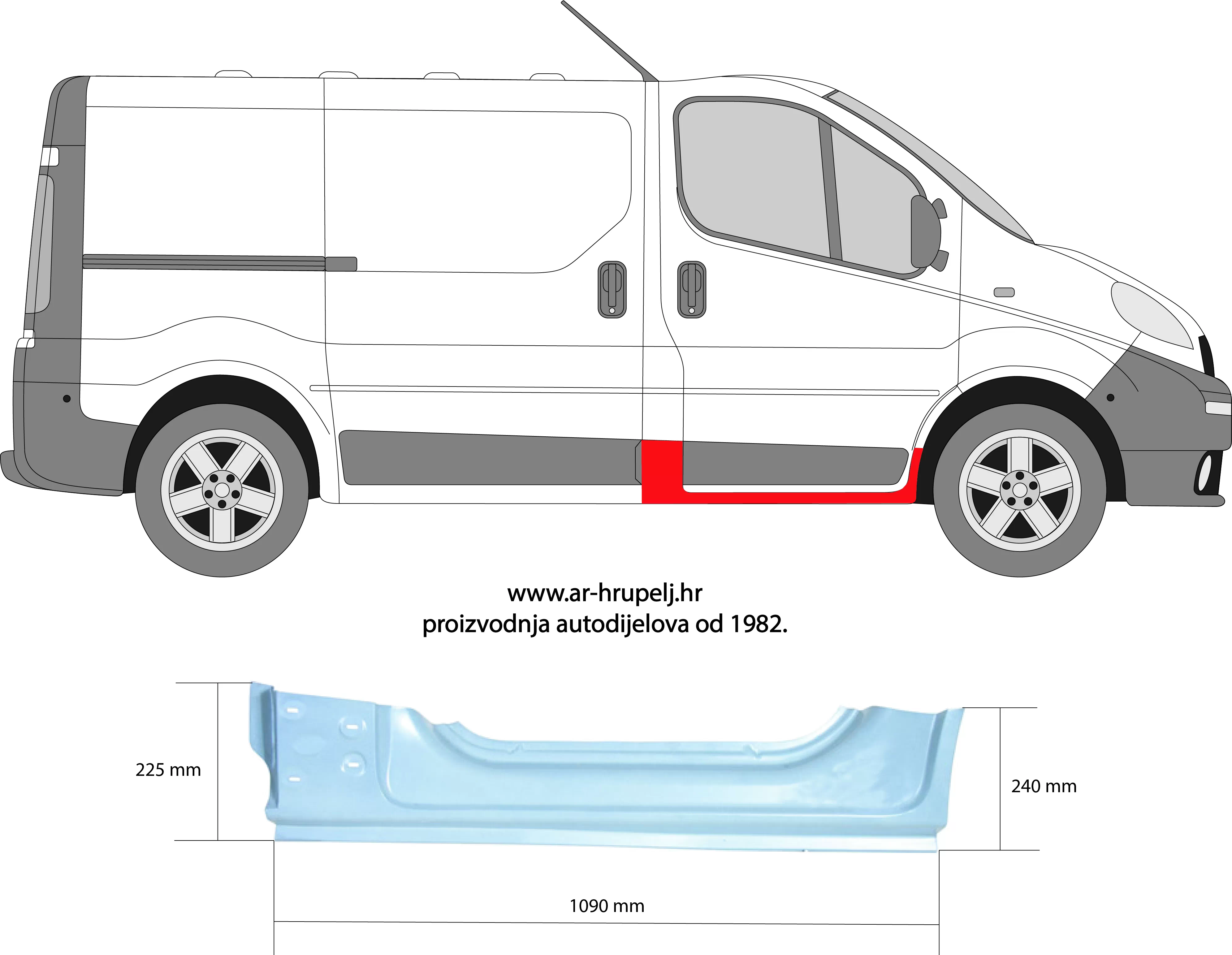 RENAULT TRAFIC II CHASSIS (EL)