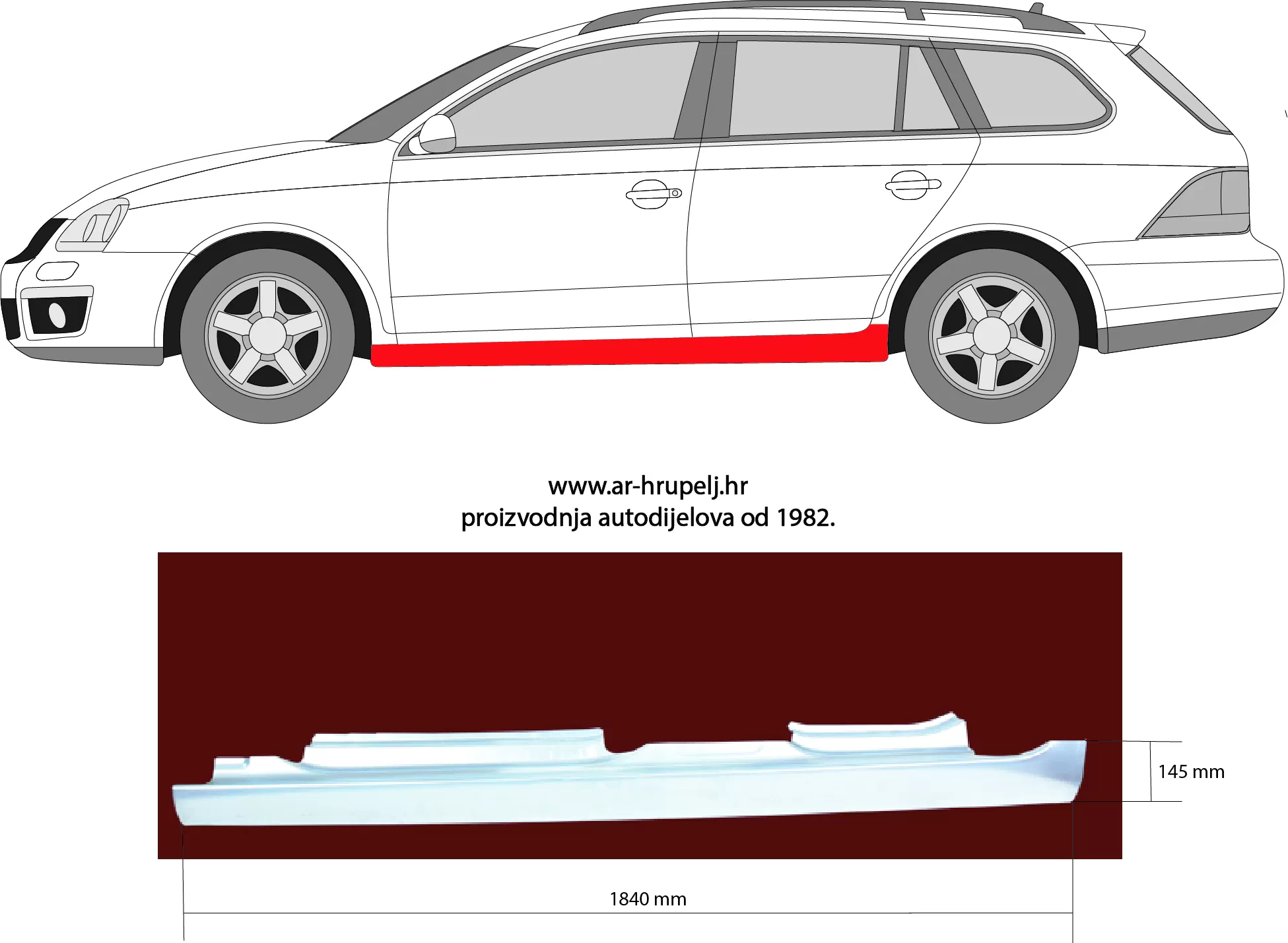VW GOLF V VARIANT (1K5)