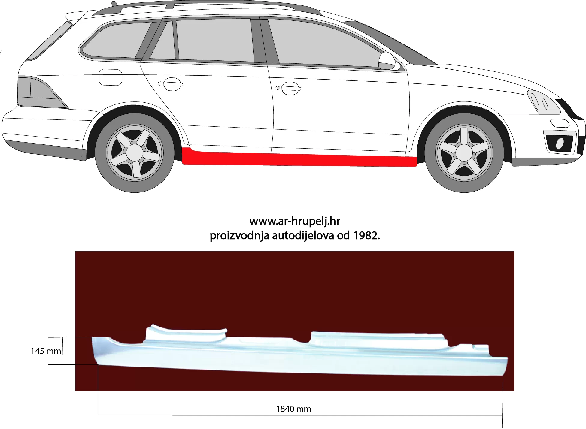 VW GOLF V VARIANT (1K5)
