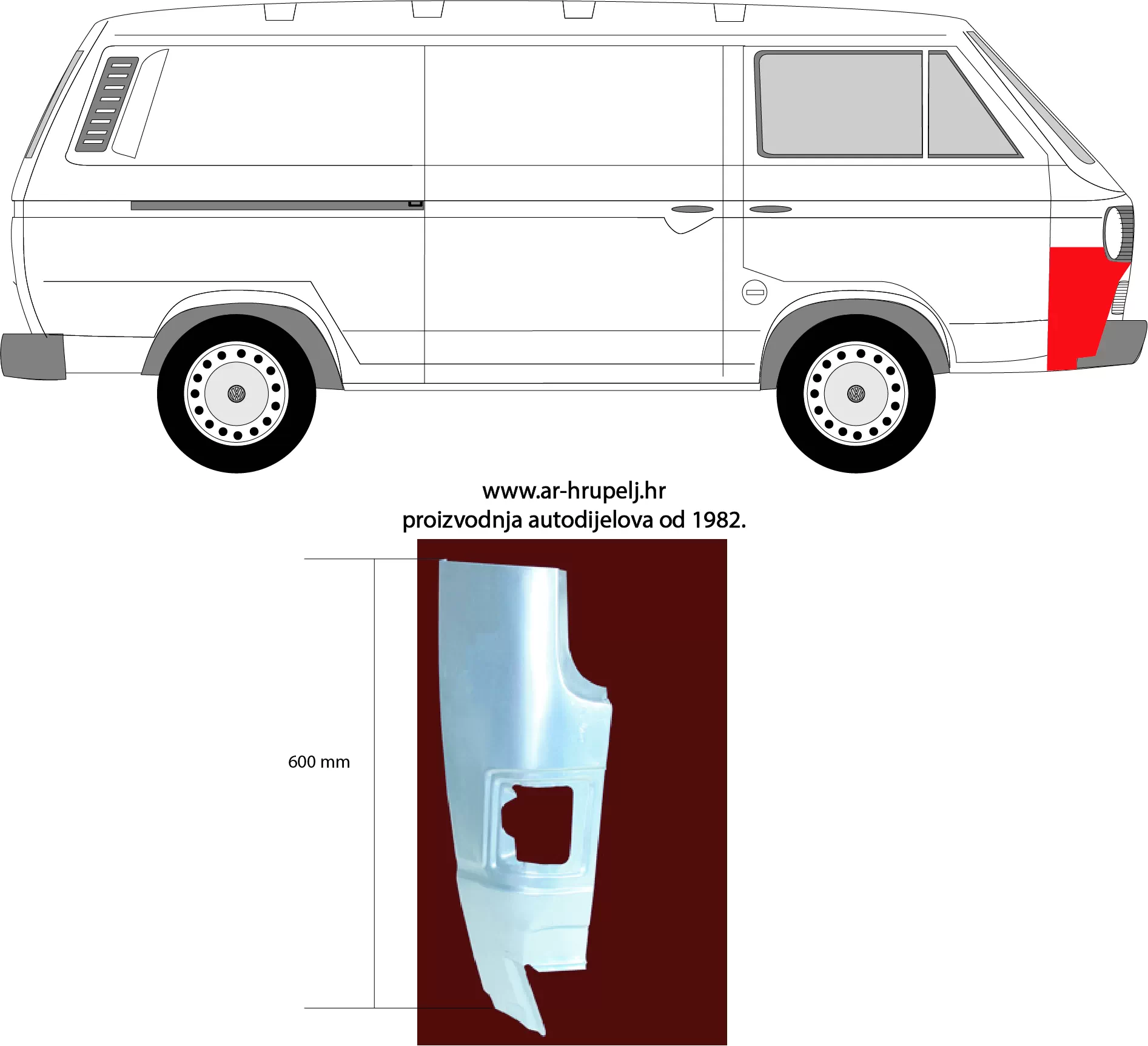 VW TRANSPORTER / CARAVELLE III BUS