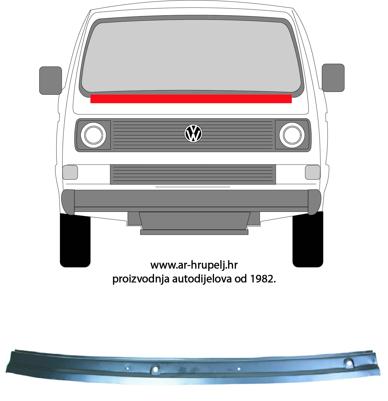 VW TRANSPORTER / CARAVELLE III BUS