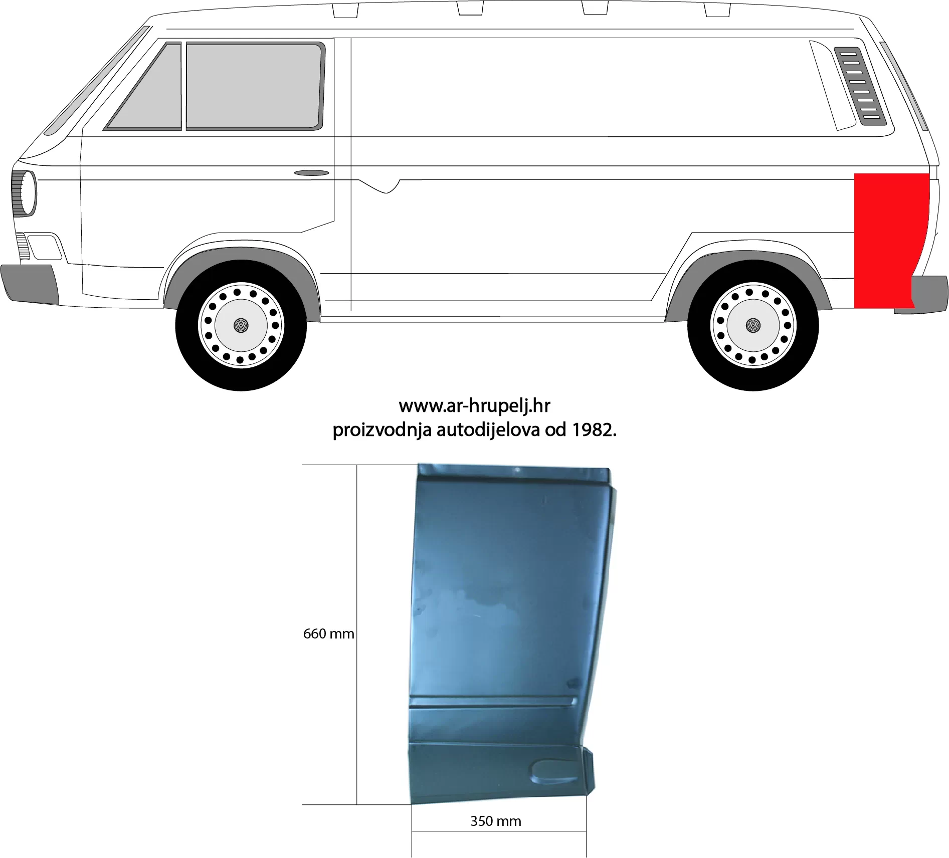 VW TRANSPORTER / CARAVELLE III BUS
