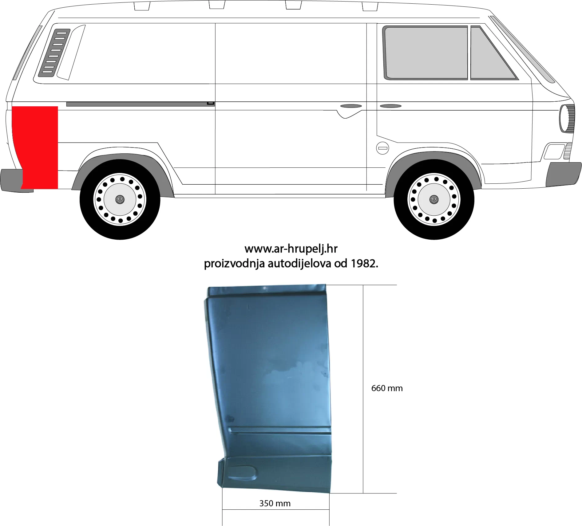 VW TRANSPORTER / CARAVELLE III BUS