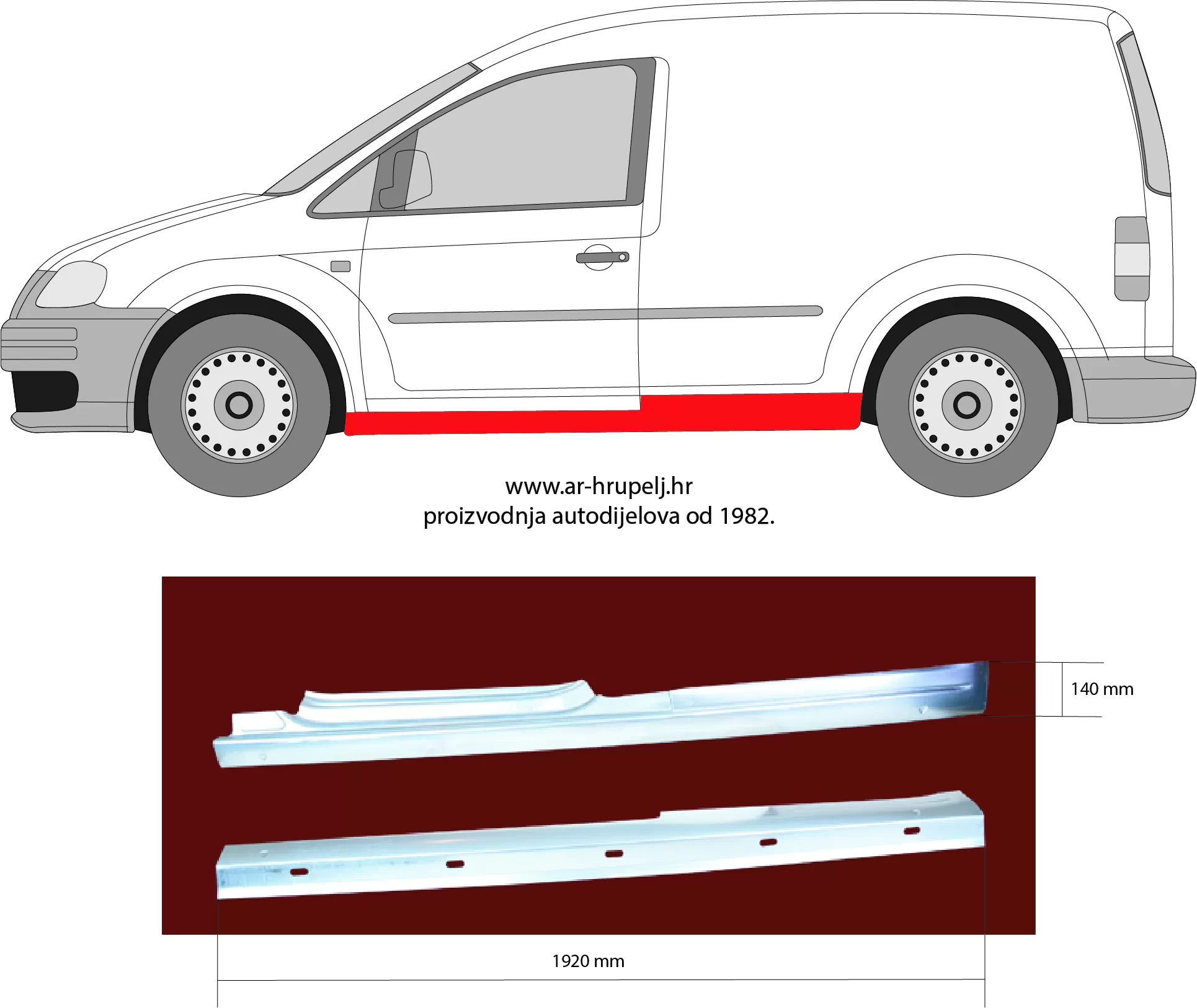 VW CADDY III KOMBI (2KA, 2KH, 2CA, 2CH)