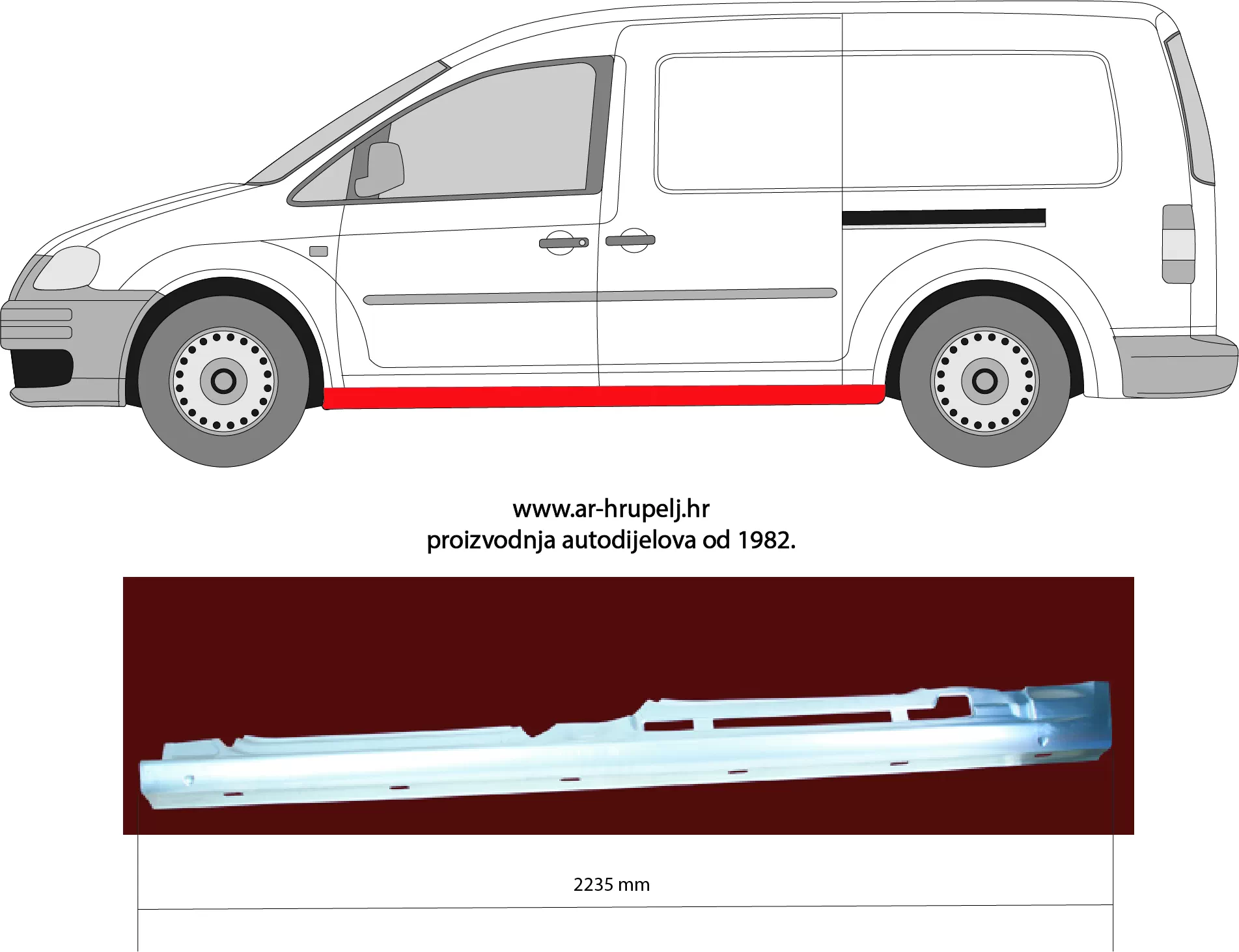 VW CADDY III KOMBI (2KA, 2KH, 2CA, 2CH)